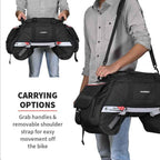 Viaterra Claw Mini 48L Tail Bag - 100% Waterproof - Black - Viaterra