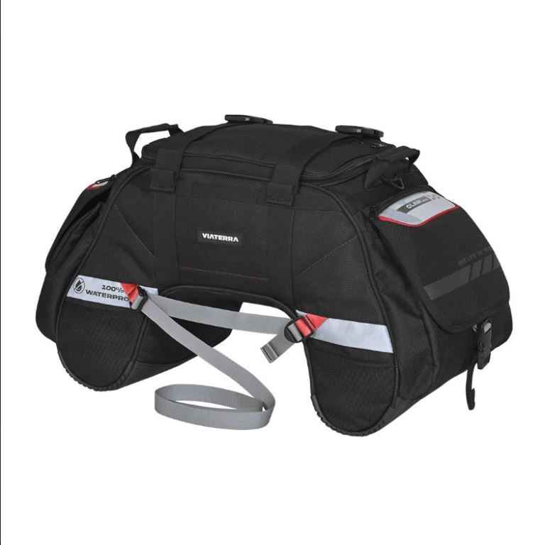 Viaterra Claw Mini 48L Tail Bag - 100% Waterproof - Black - Viaterra