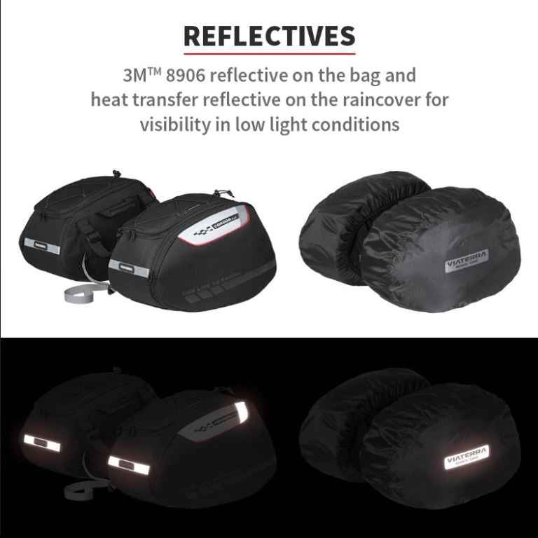 Viaterra Condor 2UP 64L Saddle Bag - Viaterra