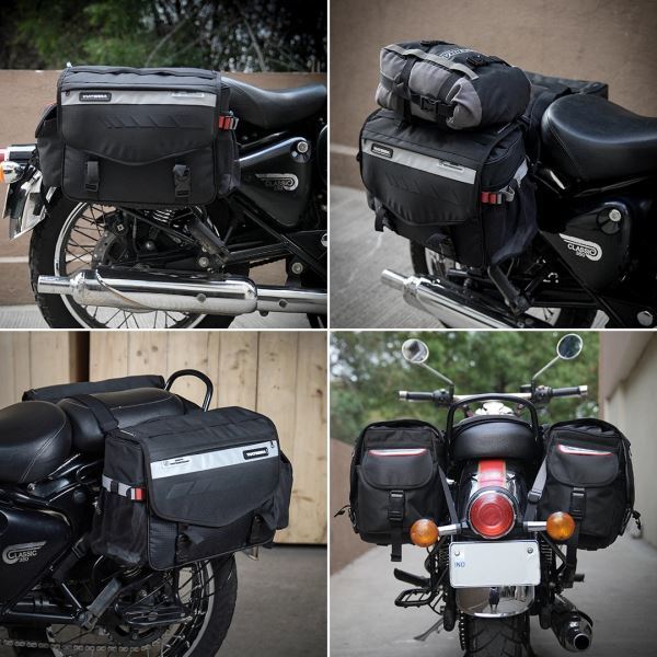 Viaterra Leh Mini 100% Waterproof Saddlebags - Viaterra