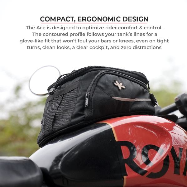 Viaterra Ace Magnetic Motorcycle Tank Bag - Viaterra