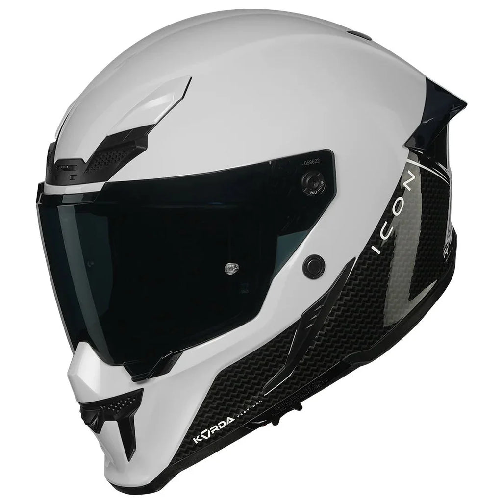 Korda Icon Duo Helmet (Gloss White)