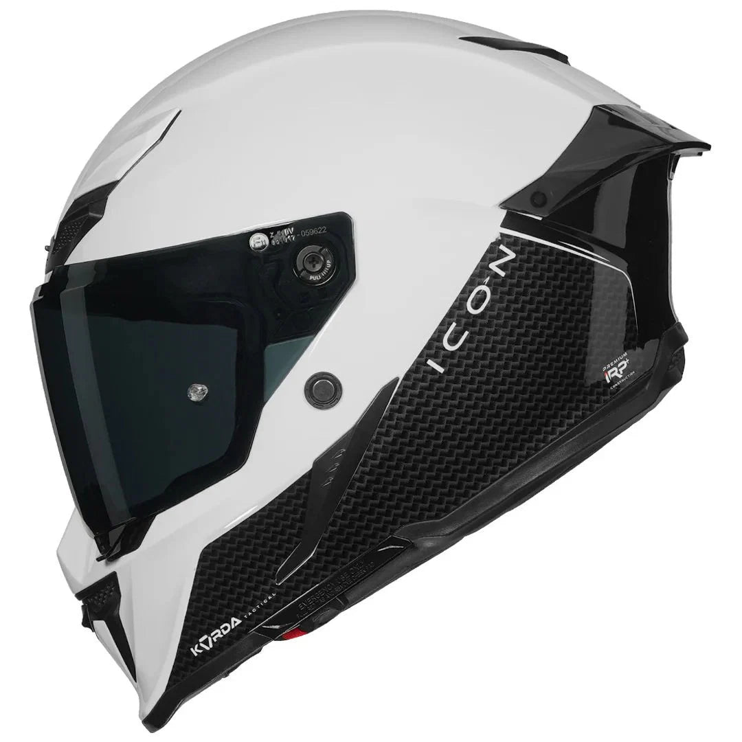 Korda Icon Duo Helmet (Gloss White)