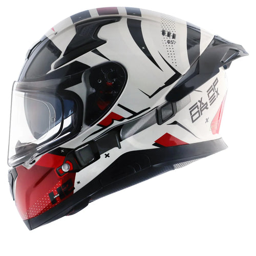 AXOR APEX HEX-2 WHITE RED HELMET