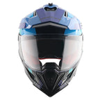 AXOR X-CROSS DUAL VISOR GAMBLING HELMET