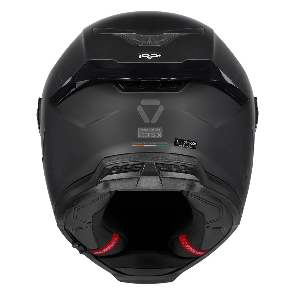 Korda Icon Solid Matt Black Helmet